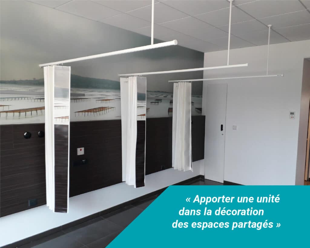 Apporter une unité dans la décoration des espaces partagés.