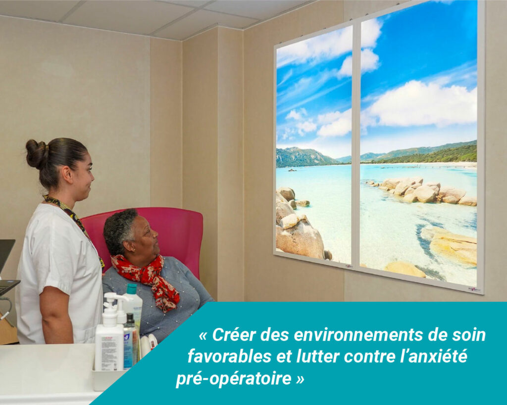 Créer des environnements de soin favorables et lutter contre l’anxiété pré-opératoire.
