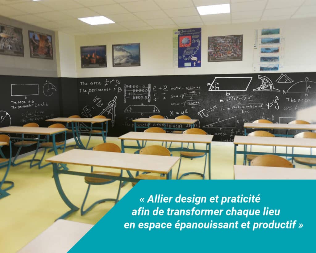 Allier design et praticité afin de transformer chaque lieu en espace épanouissant et productif.